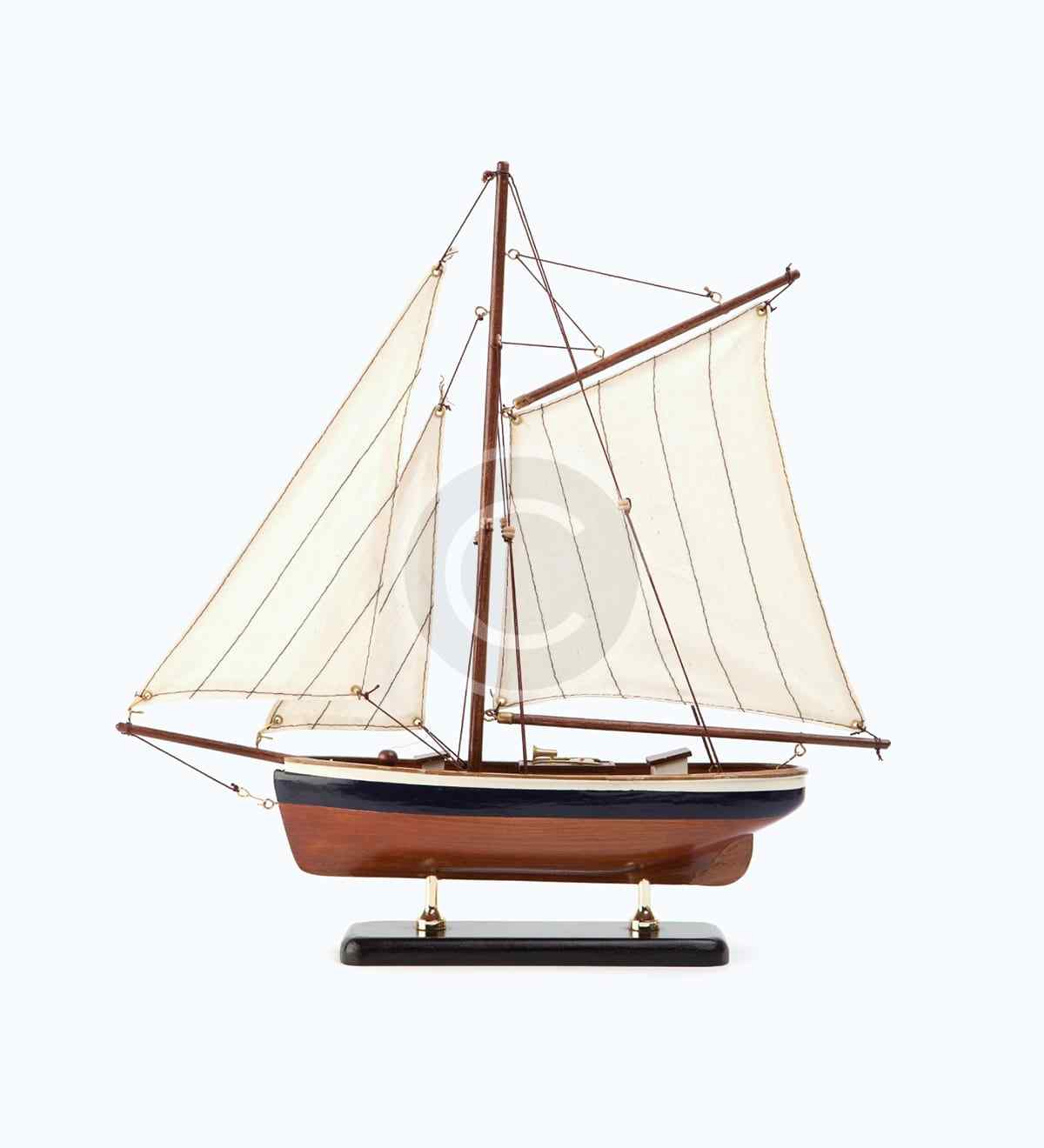 Old sail boat model - Image 2